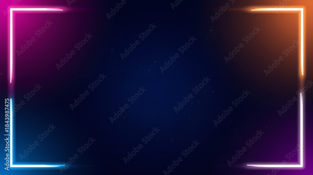 Obraz premium Abstract Christmas and New year lights background, Twinkling Christmas and New year celebration party card 