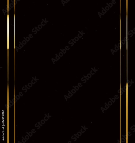 golden frame for overlay background