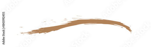 Abstract golden paint smear collection