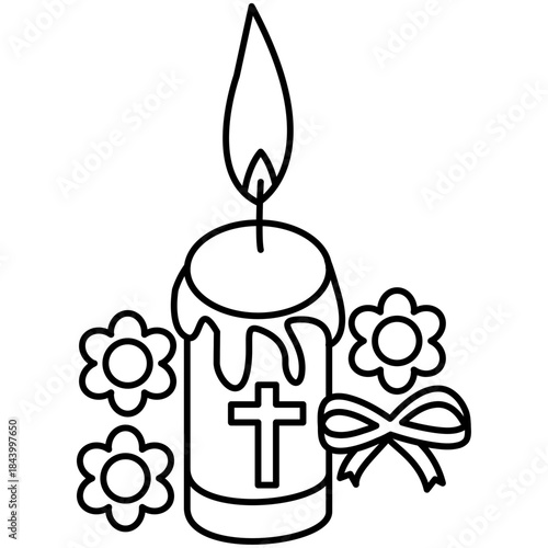 melting-wax-candle-detailed-outline-icon