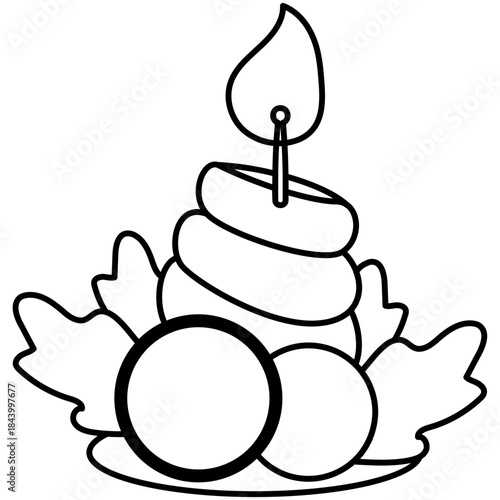 floral-decor-candle-outline-vector-icon