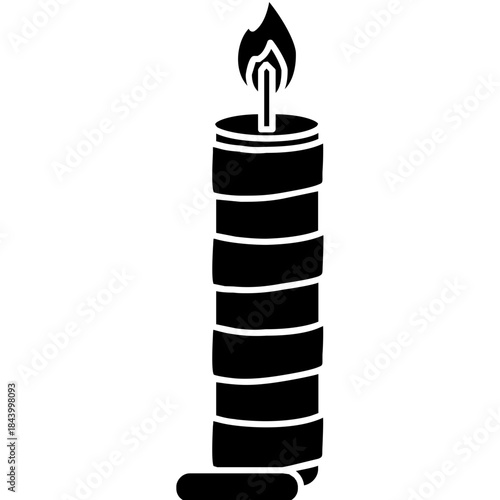 straight-candle-simple-line-drawing-icon