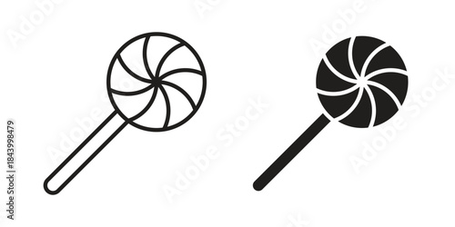 Candy icon design element, vector illustration. Editable vector collections.