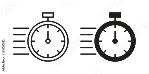 Express icon design element, vector illustration. Editable vector collections.