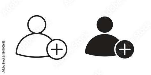 Following icon design element, vector illustration. Editable vector collections.