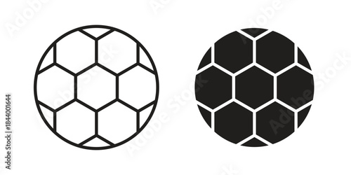 Football icon design element, vector illustration. Editable vector collections.