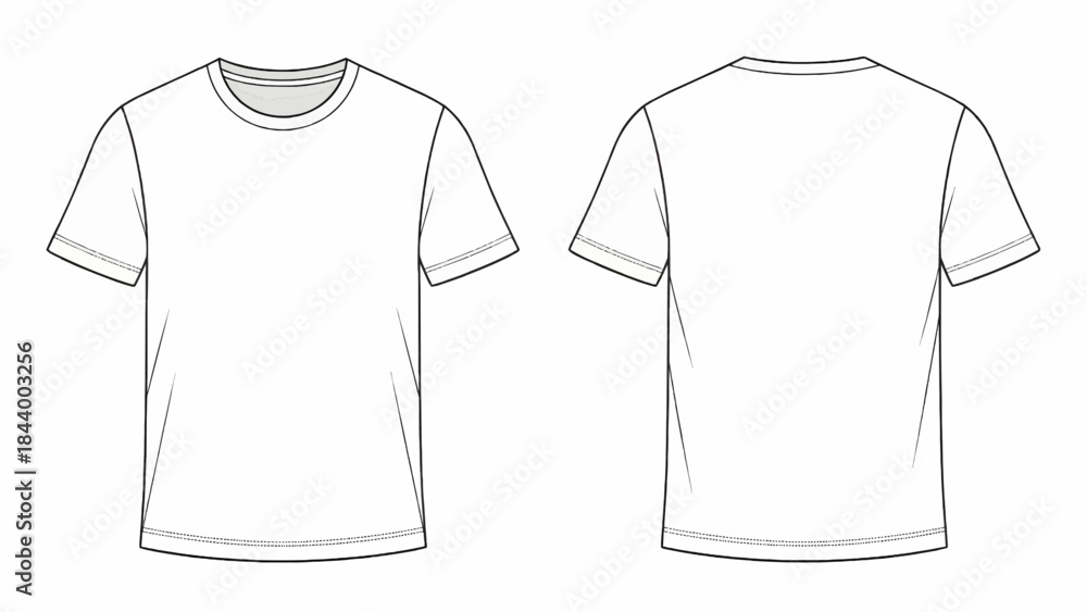 Naklejka premium Tshirt Vector