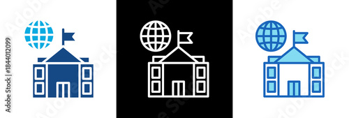 Embassy Office triplestyle icon