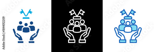 Humanitarian Diplomacy triplestyle icon