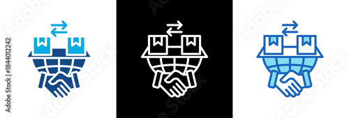 Multilateral Agreement triplestyle icon