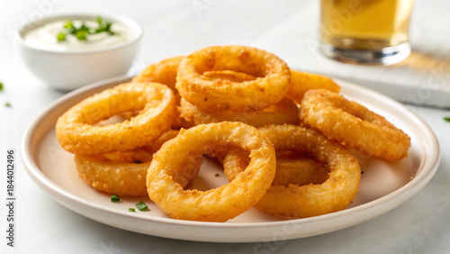 golden onion rings