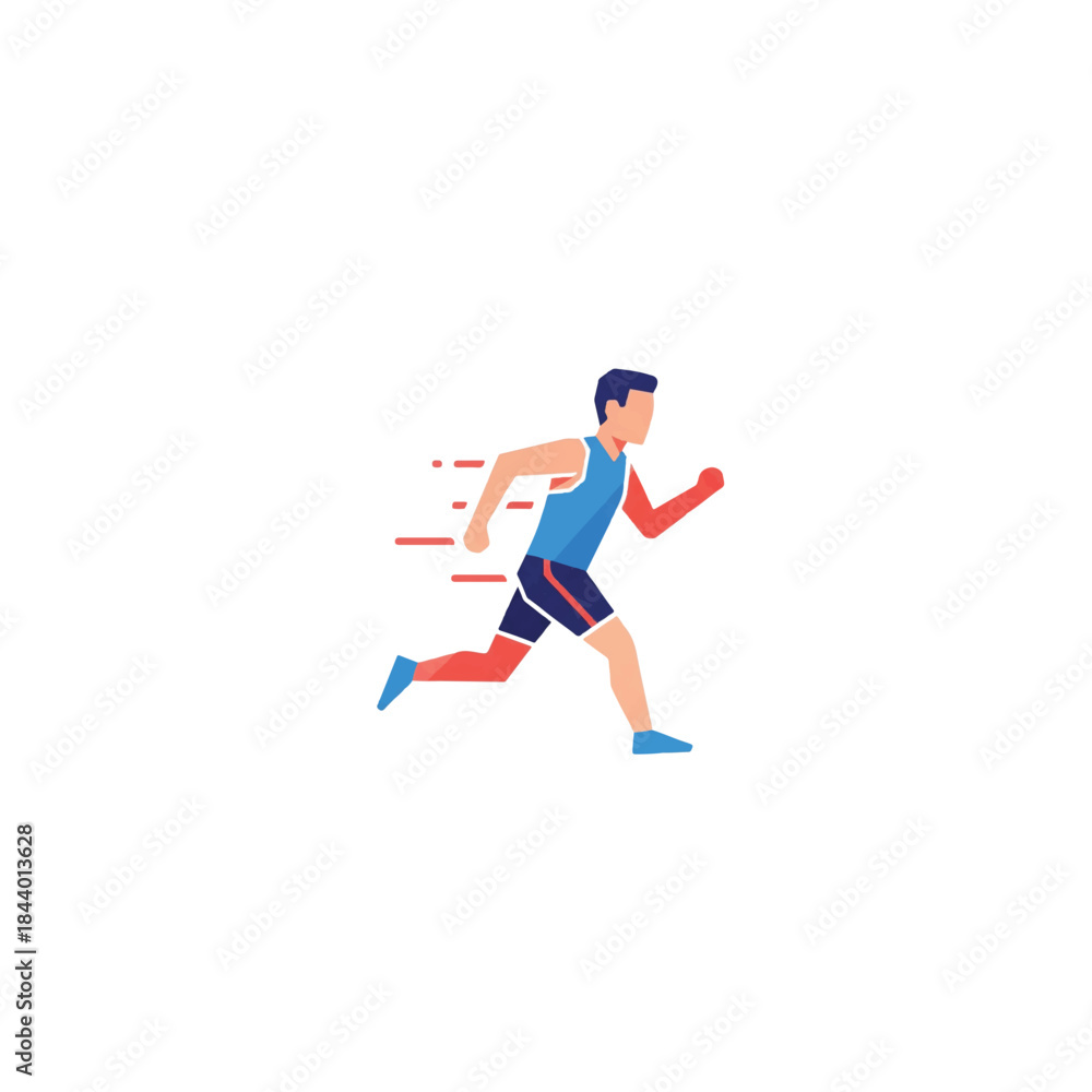 Obraz premium Runner in Motion