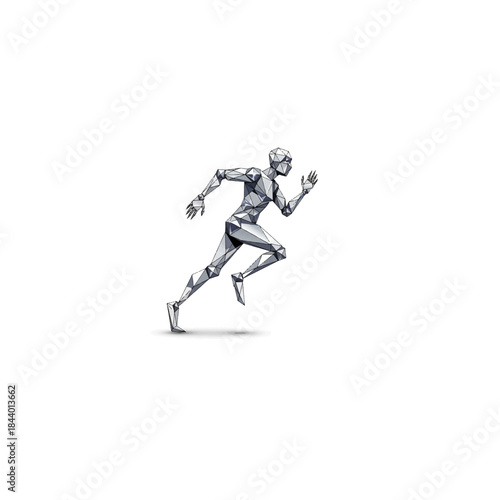 Running Robot Icon