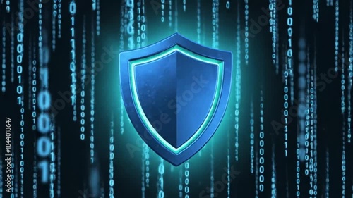 Digital Shield Protecting Data Against Cyber Threats and Malware.