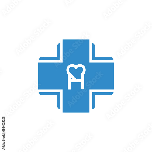 Dental Care and Health Symbol Logo Design.
