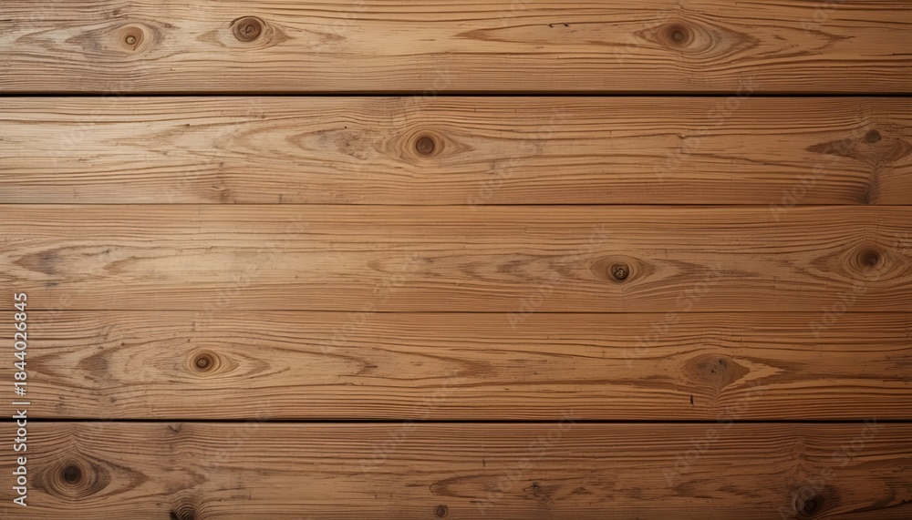 Fototapeta premium Wooden table texture, natural light, clean background