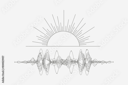 Graphic Art in Minimalist Design