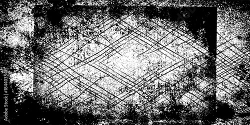 Scary horror trees, Forest grunge spooky wallpaper, gothic landscape. eps 10