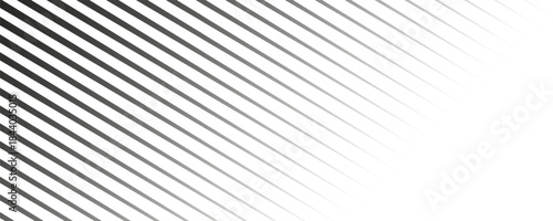 Abstract wavy background. Thin line on white.