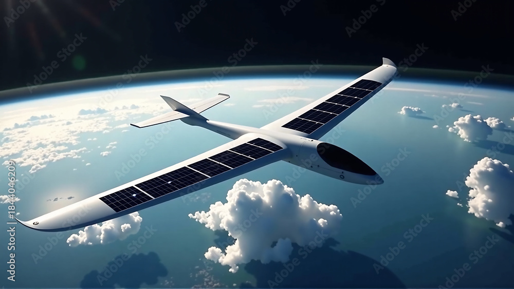 Obraz premium Atmospheric Satellite High Altitude