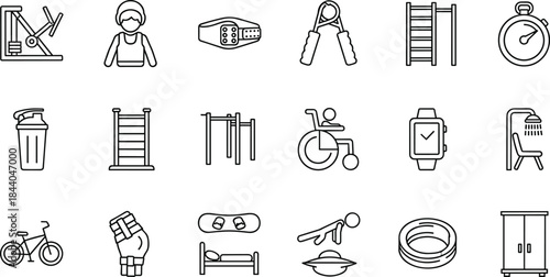 Exercise Equipment, Health Monitoring, Accessibility, Sleep, Cardio, Strength for Active Lifestyle Content