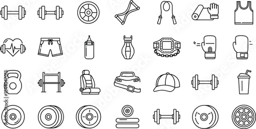 Exercise Equipment, Workout Gear, Boxing, Yoga, Health, Strength Training for Active Lifestyle Content