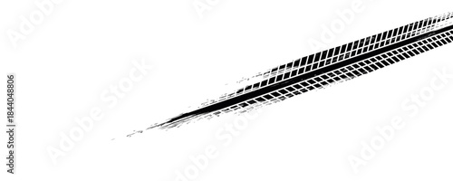 Vector Print Textured Tire Track . Design Element . Car tread silhouette . Mud splash grunge texture,vector ilustrasion