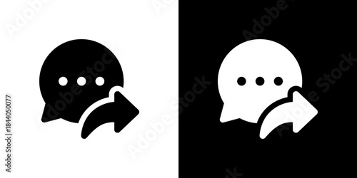 チャット返信のアイコン