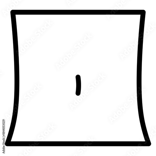 Abdomen body outline icon vector design illustrator