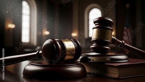 Minimal legal visual justice american justice system concept with balance scales clean background and professional tone for law education civil rights democracy legal use