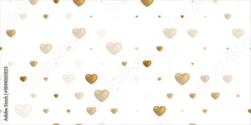  confetti background with gold glitter. valentines day. vector frame. hand drawn texture. love theme for party invite, retail offer and ad. wedding and bridal template with heart confetti..eps.10.