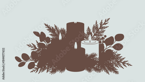 February Calendar with Red Highlighted Date 14, Monthly Schedule Organizer with Marked Important Day