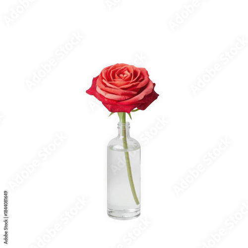 Wallpaper Mural rose in vase Torontodigital.ca