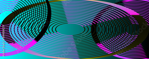 Digital glitch effect. XXL vibrant background.