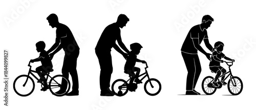 Generational Cycling: Father, Son, and Grandson