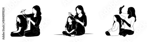 Three Women, Shared Moments of Connection