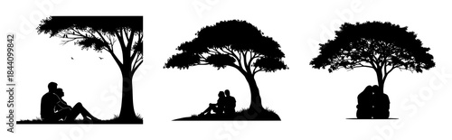 Three Trees, Three Moments, Shared Silence