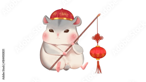 vector illustration icon of chinese year