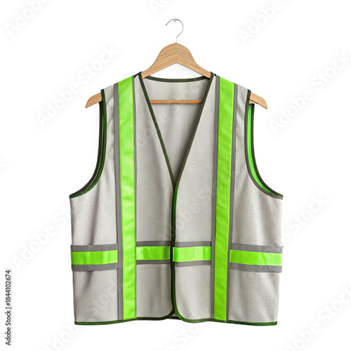 Stay visible and safe with this high visibility safety vest, perfect for construction, traffic control, and roadside emergencies ensuring maximum protection