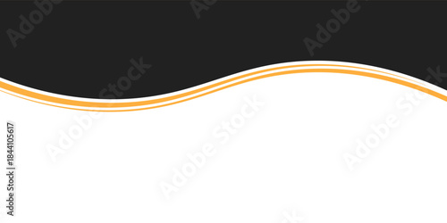 Abstract wave footers background illustration, abstract decoration