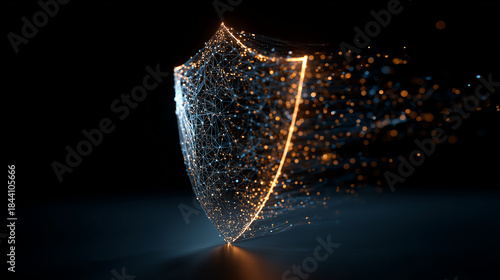 digital security shield concept, cyber protection data defense, futuristic cybersecurity background
