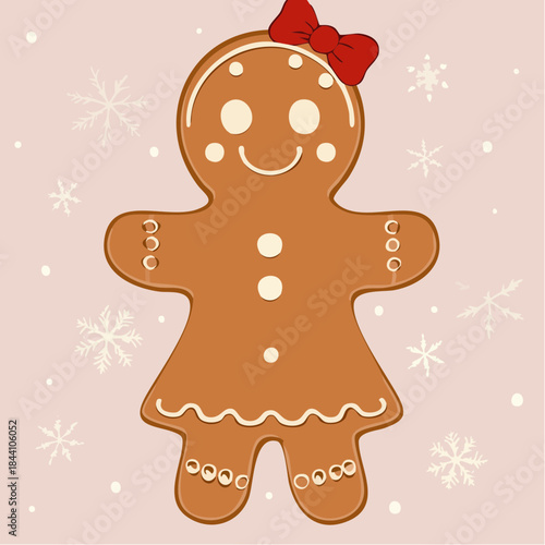 christmas gingerbread girl 