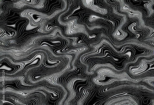 Abstract Topographic Map Contour Lines Vector Illustration Design Featuring Flowing Terrain Patterns, Elevation Curves, and Minimal Geographic Line Art.