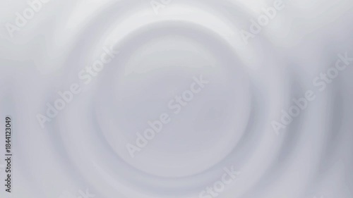 Abstract Circular Ripples on a Light Surface.