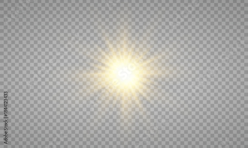 Vector transparent sunlight special lens flare light effect. Stock royalty free vector illustration. PNG