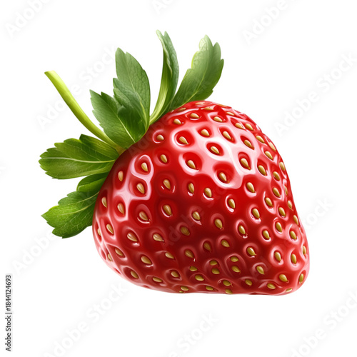strawberry isolated on white background