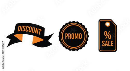 Discount Promo Sale Tags