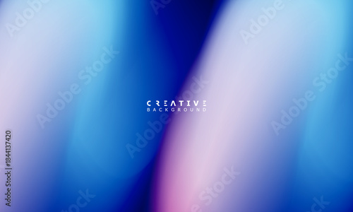 Abstract Dynamic Gradient Background. Soft White and Blue Fluid Color Gradient. Design Template For ads, Banner, Poster, Cover, Web, Brochure, Wallpaper, and flyer. Vector