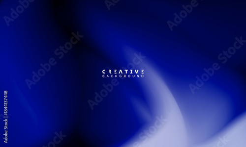 Abstract Dynamic Gradient Background. Soft White and Blue Fluid Color Gradient. Design Template For ads, Banner, Poster, Cover, Web, Brochure, Wallpaper, and flyer. Vector