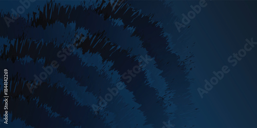 Abstract dark blue textured background with organic, brush-like patterns fading into a lighter blue gradient, creating a mysterious and deep visual.